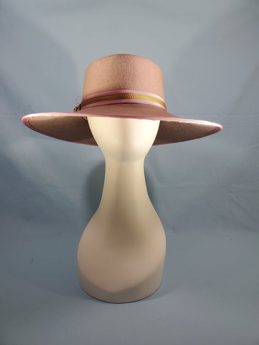 Pork Pie Dior Style Curved Brim