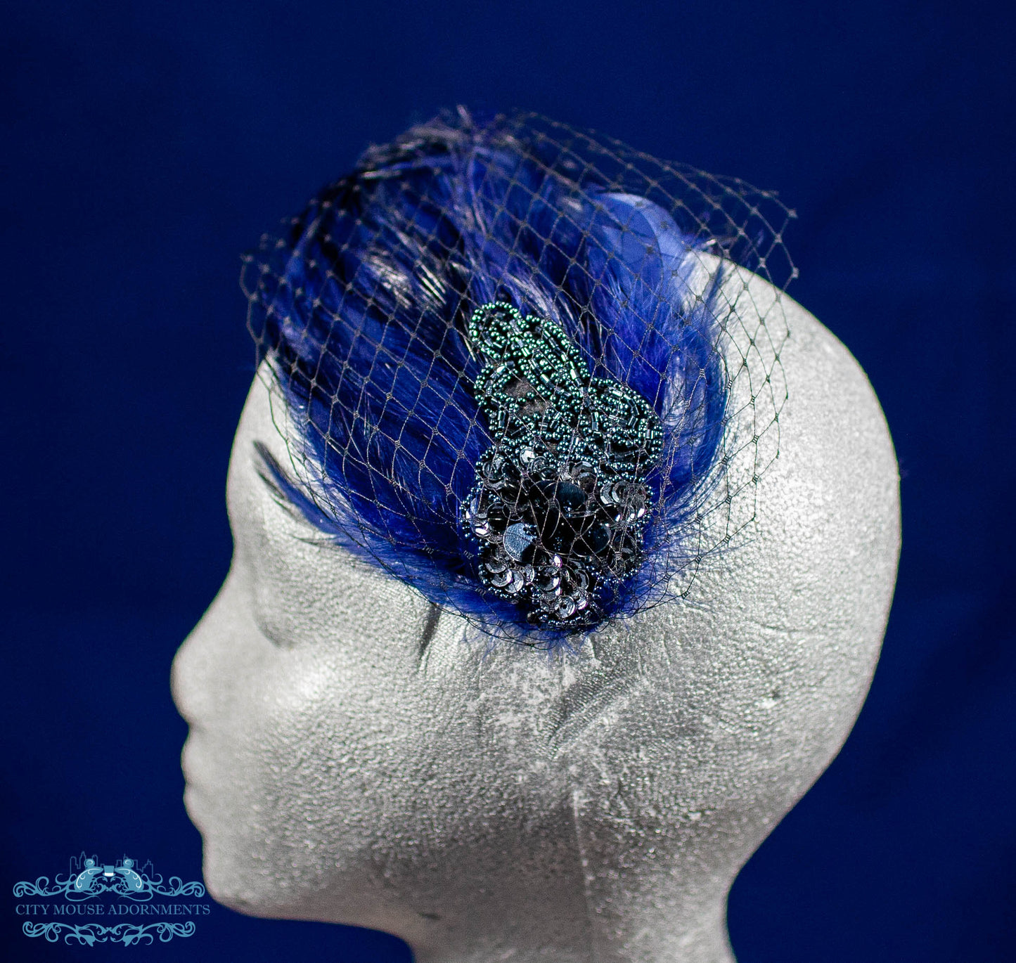 Fancy Feather Hair Clip