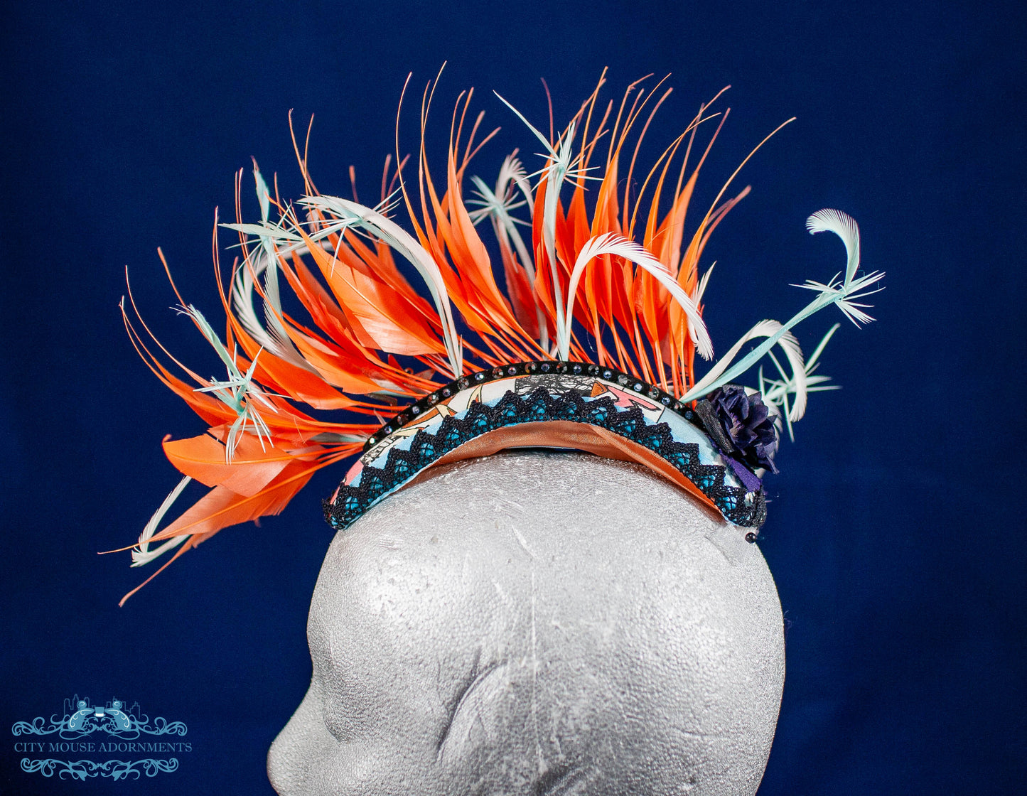 Faux Hawk Fascinator