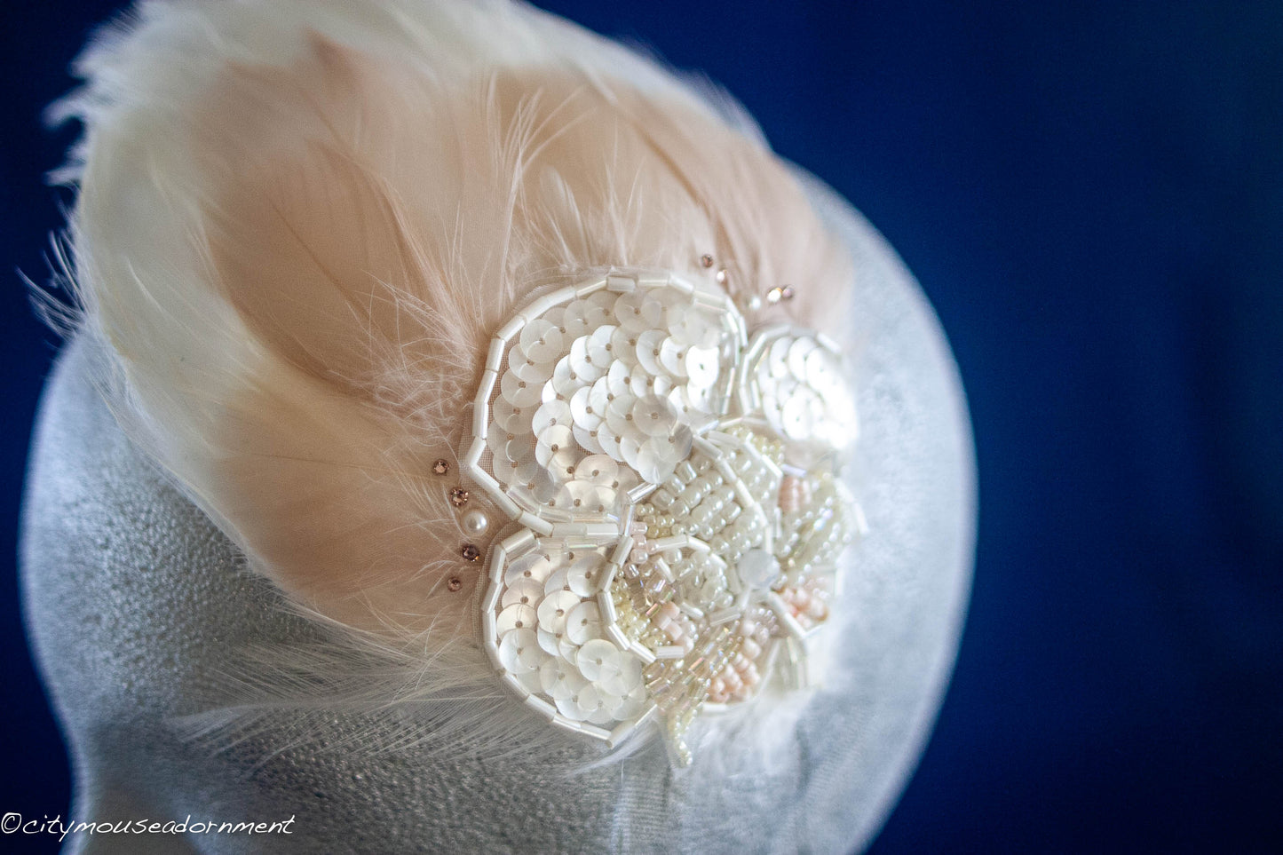 Fancy Feather Hair Clip