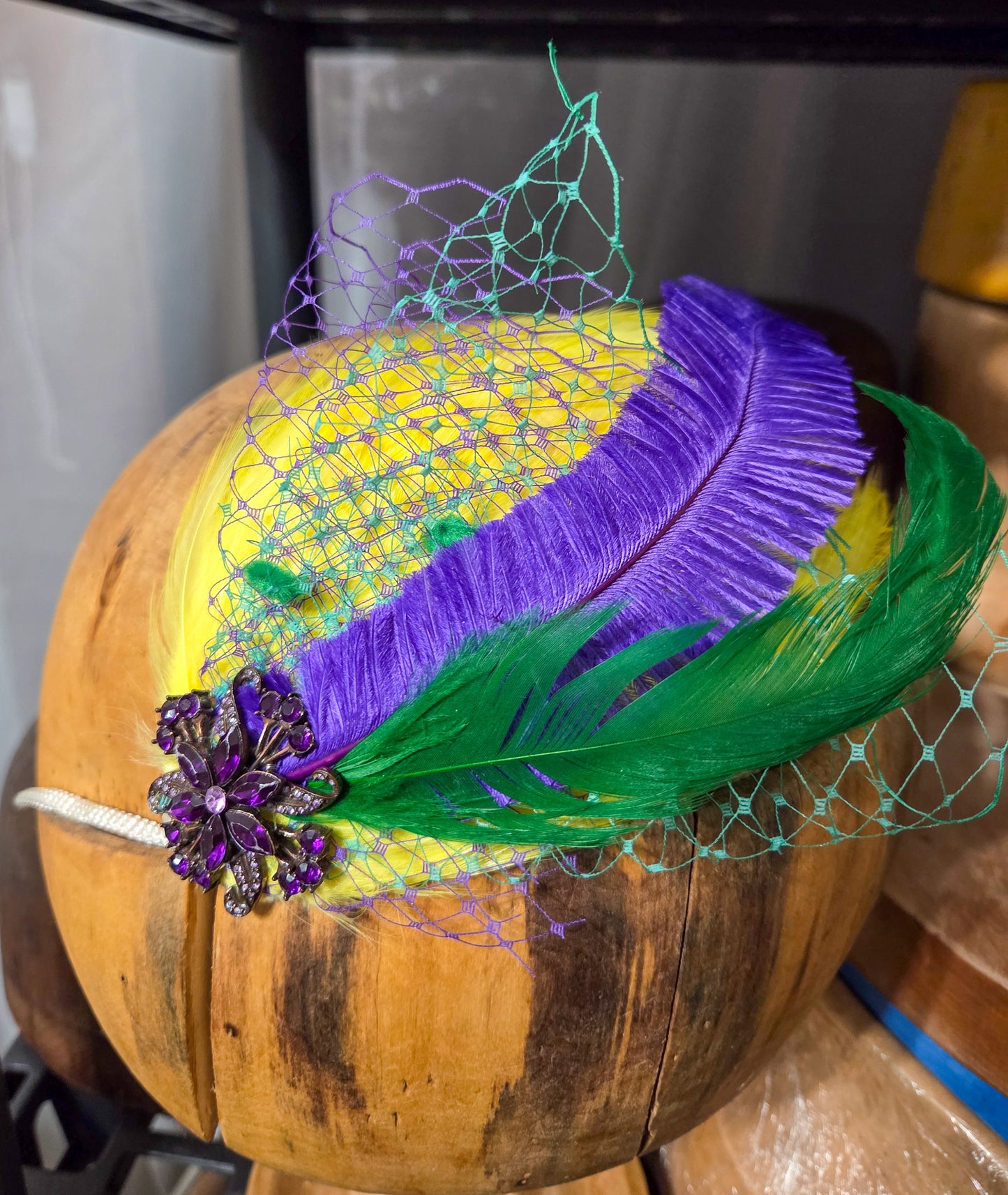 Fancy Feather Hair Clip