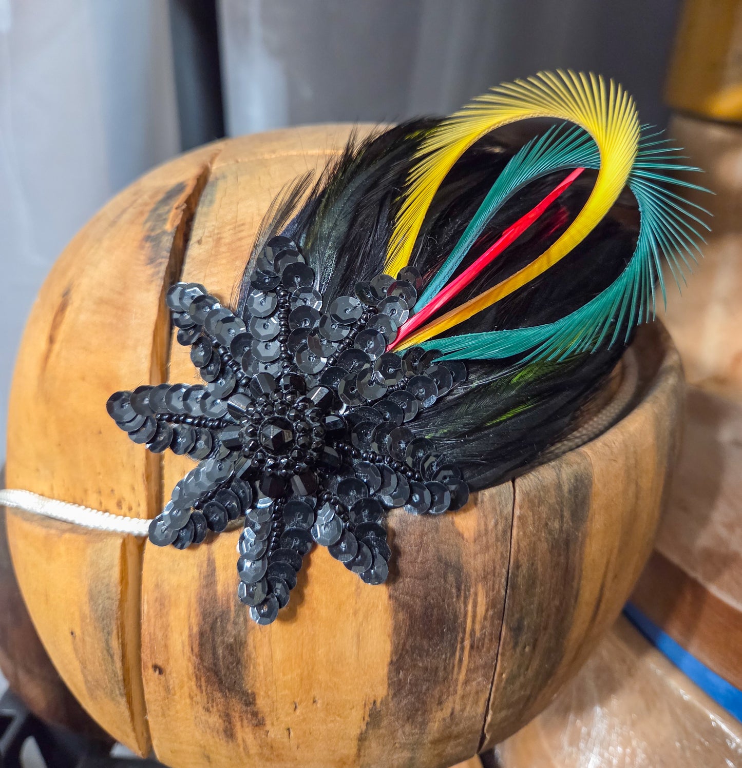 Fancy Feather Hair Clip