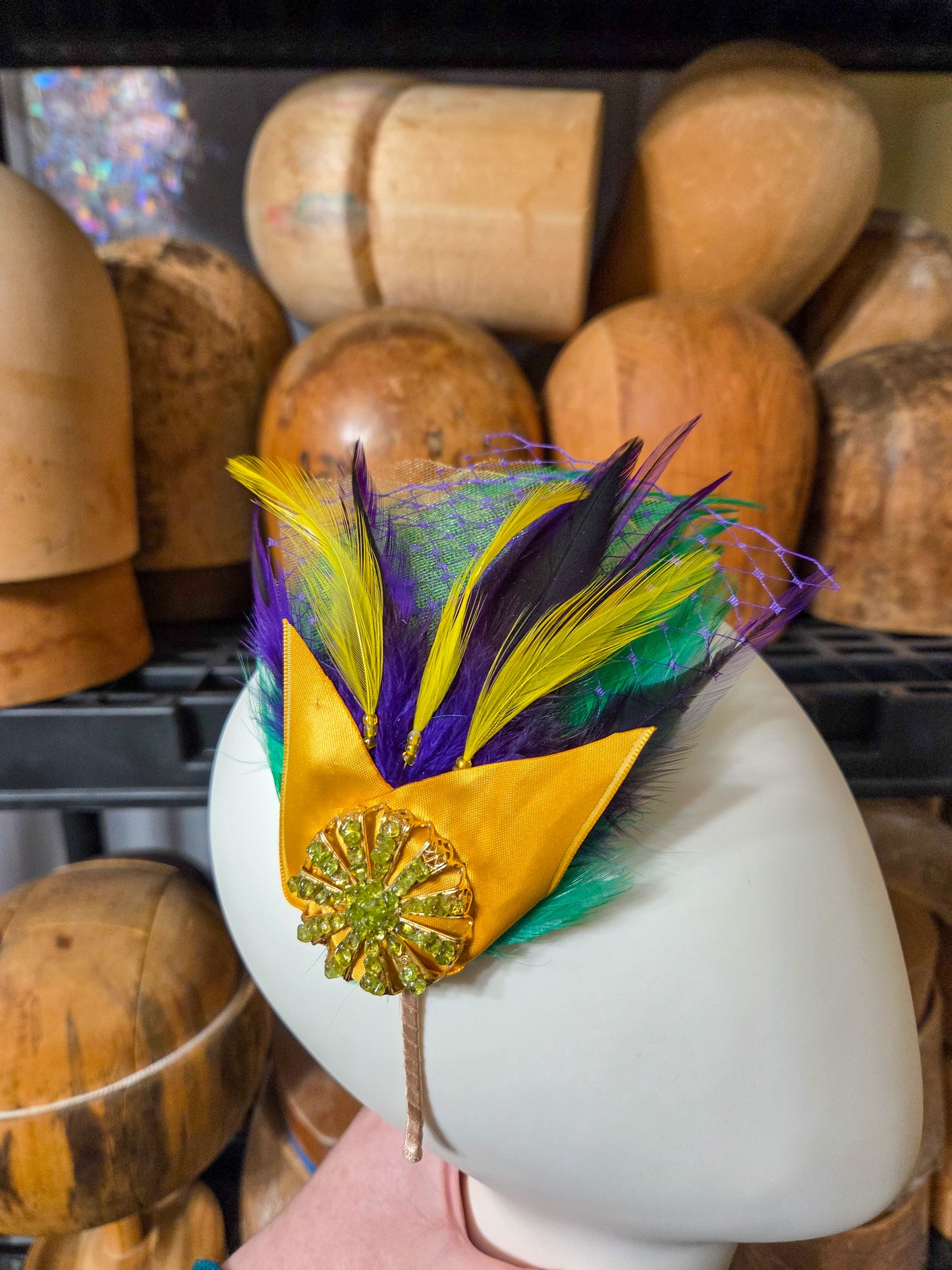 Fancy Feather Hair Clip